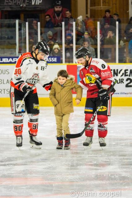 Photo hockey match Chamonix / Morzine - Bordeaux le 23/12/2016