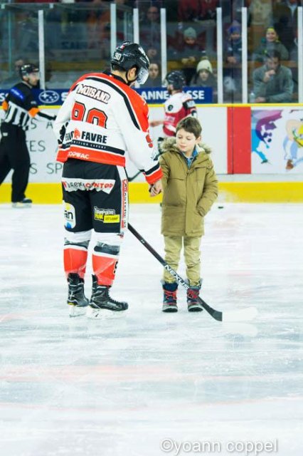 Photo hockey match Chamonix / Morzine - Bordeaux le 23/12/2016