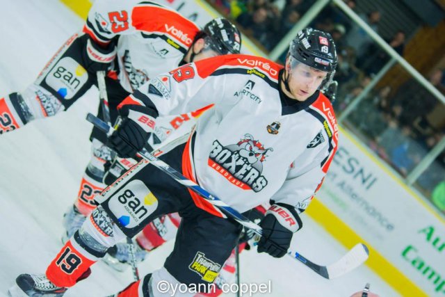 Photo hockey match Chamonix / Morzine - Bordeaux le 23/12/2016