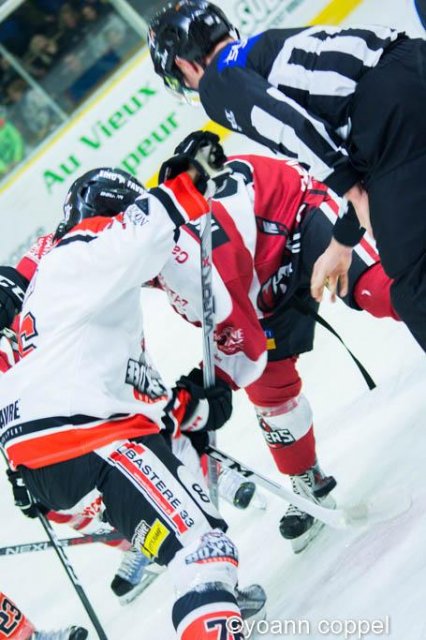 Photo hockey match Chamonix / Morzine - Bordeaux le 23/12/2016