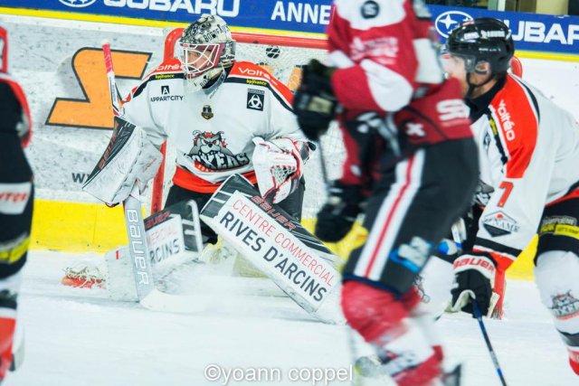 Photo hockey match Chamonix / Morzine - Bordeaux le 23/12/2016