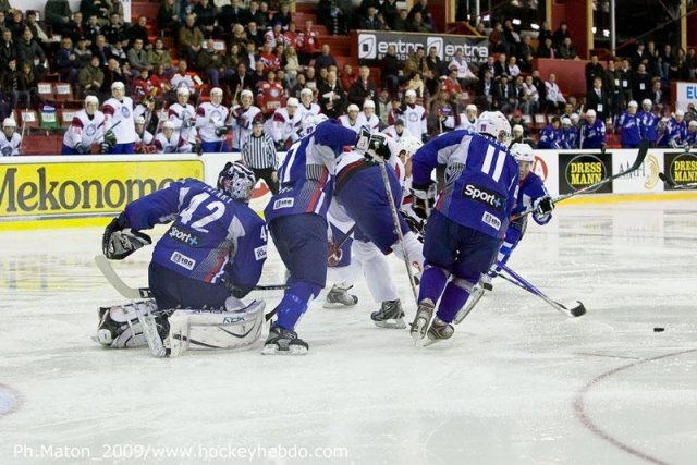 Photo hockey reportage Qualifs JO : Photos - France vs Norvège
