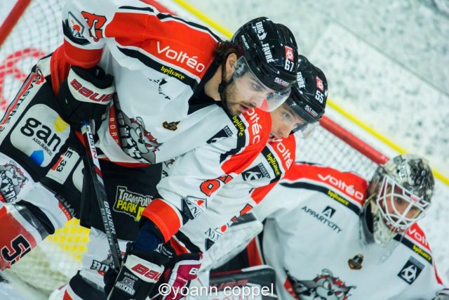 Photo hockey match Chamonix / Morzine - Bordeaux le 23/12/2016