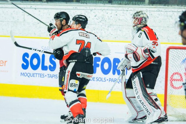 Photo hockey match Chamonix / Morzine - Bordeaux le 23/12/2016