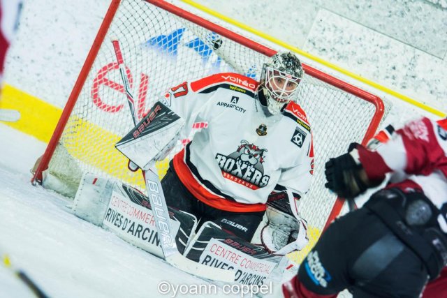 Photo hockey match Chamonix / Morzine - Bordeaux le 23/12/2016