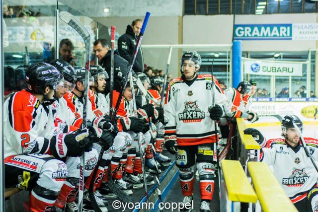Photo hockey match Chamonix / Morzine - Bordeaux le 23/12/2016