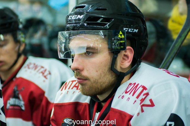 Photo hockey match Chamonix / Morzine - Bordeaux le 23/12/2016