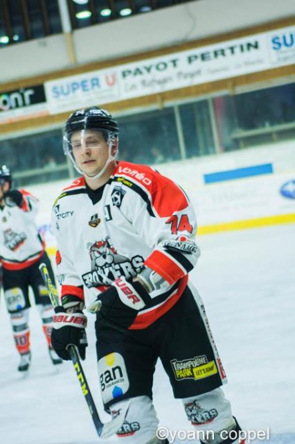 Photo hockey match Chamonix / Morzine - Bordeaux le 23/12/2016