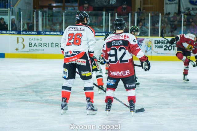 Photo hockey match Chamonix / Morzine - Bordeaux le 23/12/2016