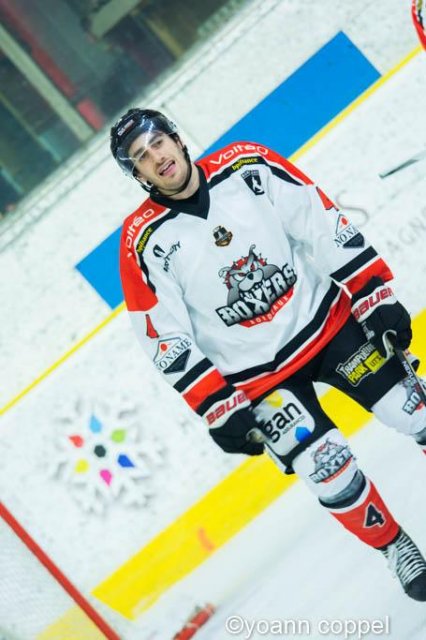 Photo hockey match Chamonix / Morzine - Bordeaux le 23/12/2016