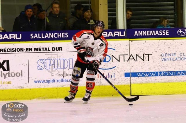 Photo hockey match Chamonix / Morzine - Bordeaux le 23/12/2016
