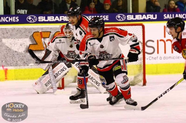 Photo hockey match Chamonix / Morzine - Bordeaux le 23/12/2016