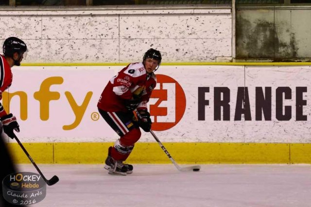 Photo hockey match Chamonix / Morzine - Bordeaux le 23/12/2016
