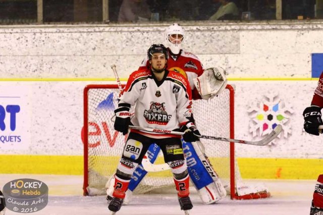 Photo hockey match Chamonix / Morzine - Bordeaux le 23/12/2016
