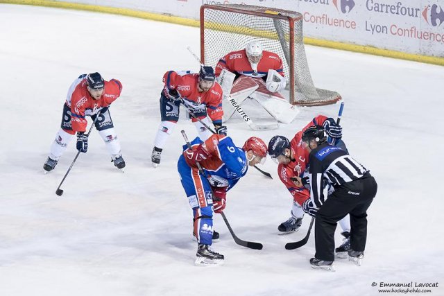 Photo hockey match Lyon - Angers  le 23/12/2016