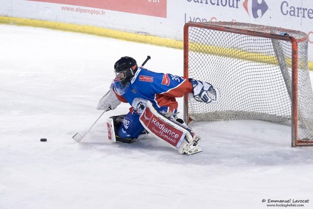 Photo hockey match Lyon - Angers  le 23/12/2016