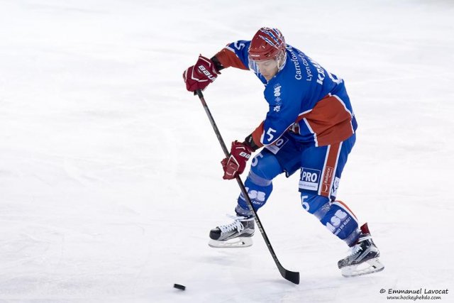 Photo hockey match Lyon - Angers  le 23/12/2016
