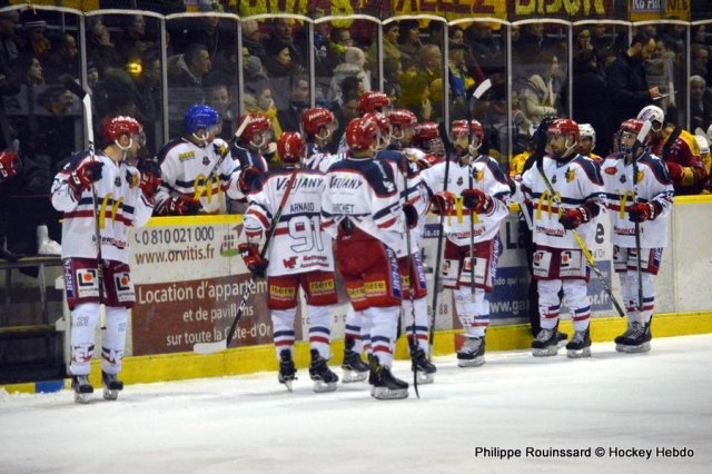 Photo hockey match Dijon  - Grenoble  le 23/12/2016