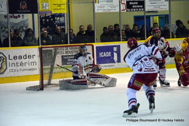 Photo hockey match Dijon  - Grenoble  le 23/12/2016