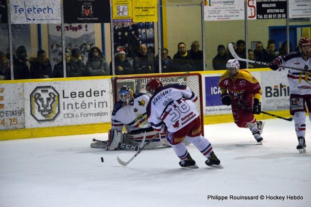 Photo hockey match Dijon  - Grenoble  le 23/12/2016