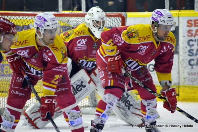 Photo hockey match Dijon  - Grenoble  le 23/12/2016