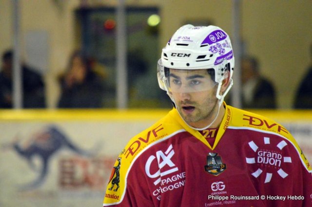 Photo hockey match Dijon  - Grenoble  le 23/12/2016