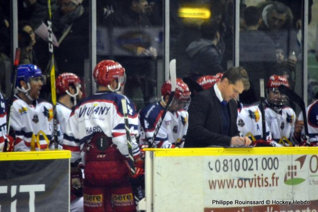 Photo hockey match Dijon  - Grenoble  le 23/12/2016