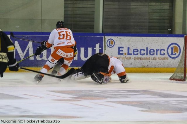 Photo hockey match Rouen - Epinal  le 23/12/2016