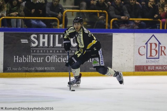 Photo hockey match Rouen - Epinal  le 23/12/2016