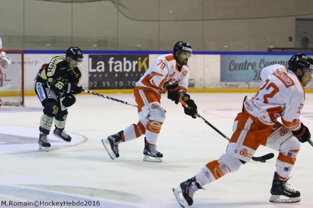 Photo hockey match Rouen - Epinal  le 23/12/2016