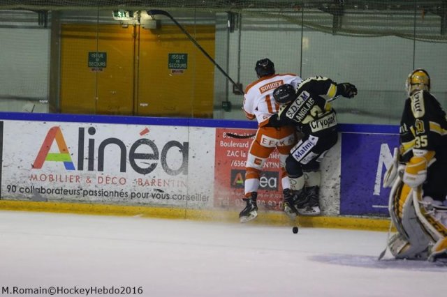 Photo hockey match Rouen - Epinal  le 23/12/2016