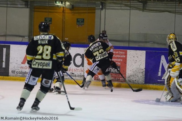 Photo hockey match Rouen - Epinal  le 23/12/2016