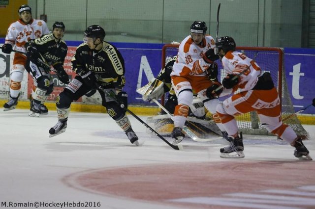 Photo hockey match Rouen - Epinal  le 23/12/2016