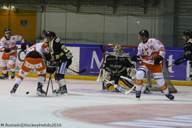 Photo hockey match Rouen - Epinal  le 23/12/2016
