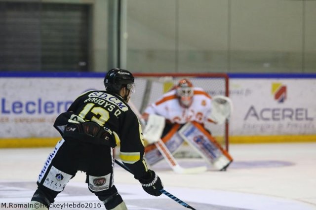 Photo hockey match Rouen - Epinal  le 23/12/2016