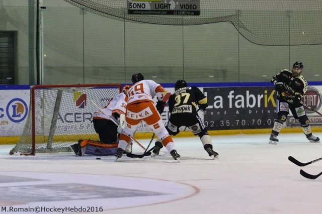 Photo hockey match Rouen - Epinal  le 23/12/2016
