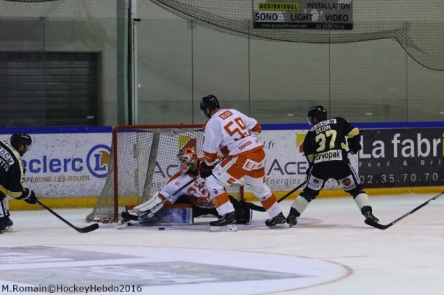 Photo hockey match Rouen - Epinal  le 23/12/2016