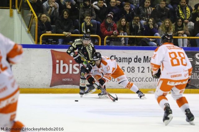 Photo hockey match Rouen - Epinal  le 23/12/2016