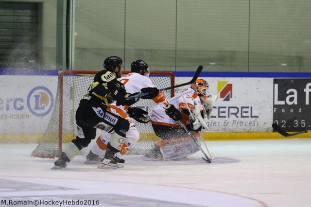 Photo hockey match Rouen - Epinal  le 23/12/2016