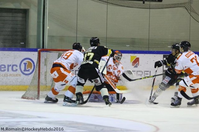 Photo hockey match Rouen - Epinal  le 23/12/2016