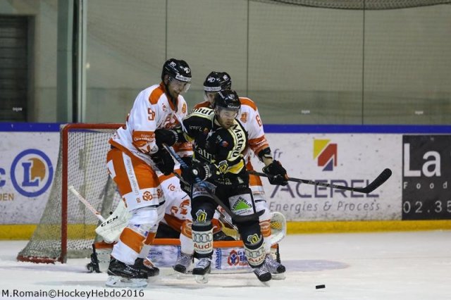 Photo hockey match Rouen - Epinal  le 23/12/2016