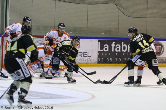 Photo hockey match Rouen - Epinal  le 23/12/2016