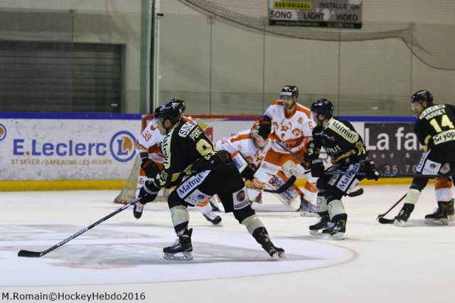 Photo hockey match Rouen - Epinal  le 23/12/2016