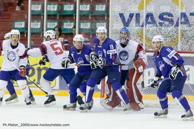 Photo hockey reportage Qualifs JO : Photos - France vs Norvège