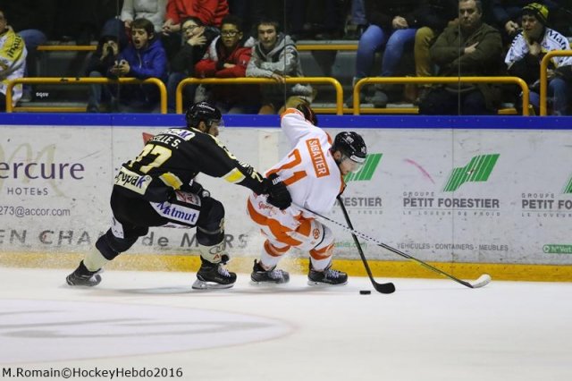 Photo hockey match Rouen - Epinal  le 23/12/2016