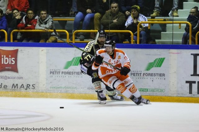 Photo hockey match Rouen - Epinal  le 23/12/2016