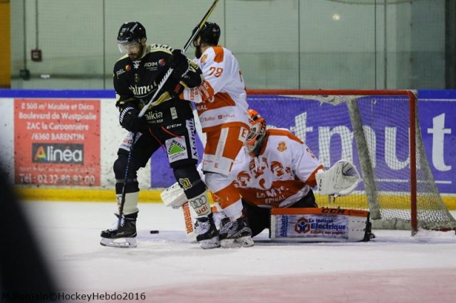 Photo hockey match Rouen - Epinal  le 23/12/2016