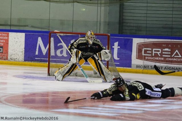 Photo hockey match Rouen - Epinal  le 23/12/2016