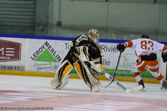 Photo hockey match Rouen - Epinal  le 23/12/2016
