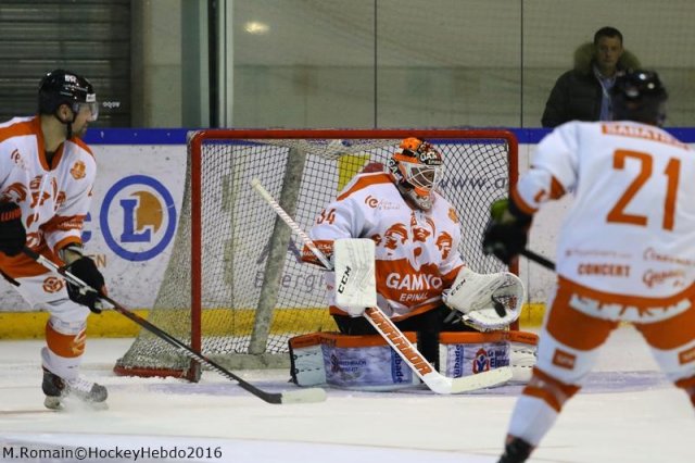 Photo hockey match Rouen - Epinal  le 23/12/2016